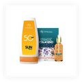 COLLAGEN DR STEMEX + SUN CREAM + 24K GOLD SERUM - drstemex